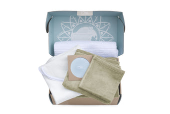 Load image into Gallery viewer, CURATED GIFT SET - Organic Bamboo Towels